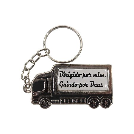 Chaveiro Caminhão de Metal para Caminhoneiros