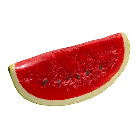 Melancia Artificial em Fatia – Fruta Decorativa Realista