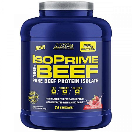 Proteína de Carne Isolada MHP IsoPrime Beef 2Kgs