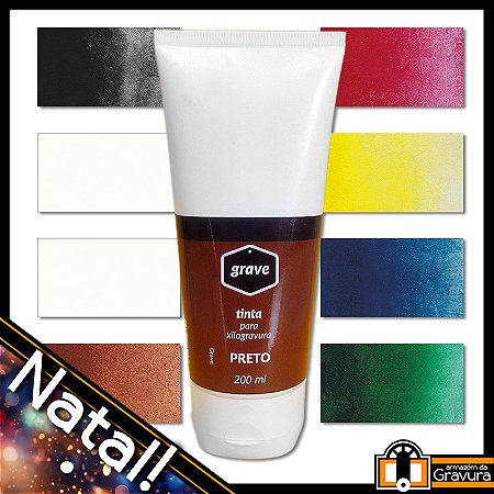 Tinta da Grave para Xilo 200 ml