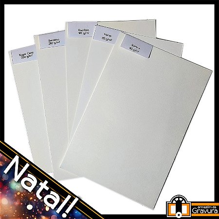 Combo Degustação de Papéis Hahnemühle (20 folhas)