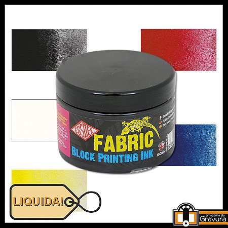 Tinta para Tecido em Xilogravura EssDee 150 ml - EMBALAGEM ANTIGA