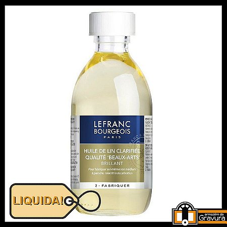 Óleo de Linhaça Clarificado 250 ml Lefranc & Bourgeois