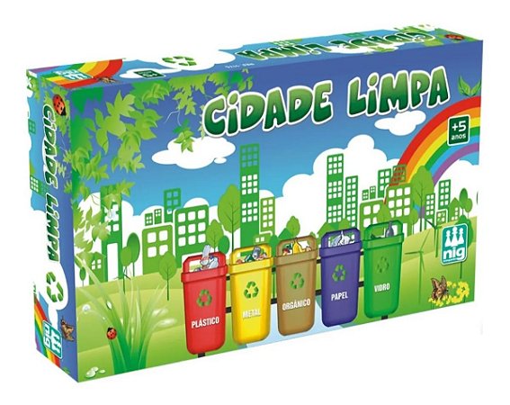 Jogo - Cidade Limpa - Reciclagem