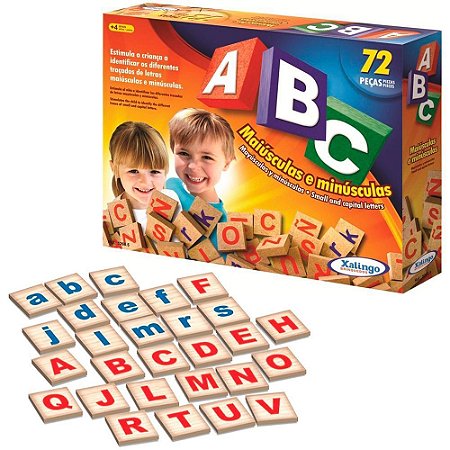 ABC - Com 72 Peças - Letras