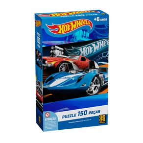 Quebra Cabeça - Hot Wheels - 150 Pçs - Grow