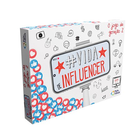 Jogo - Tabuleiro - #Vida De Influencer