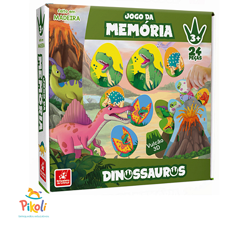 Jogo da Memória Dinossauros