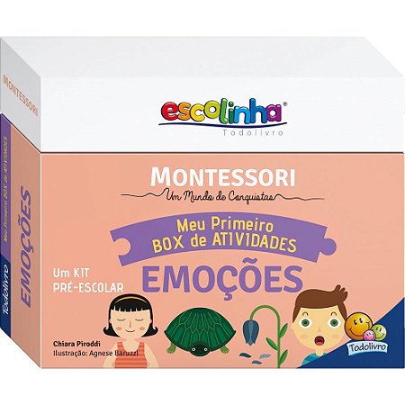 Livro - Meu 1º Box De Atividades - Emoções