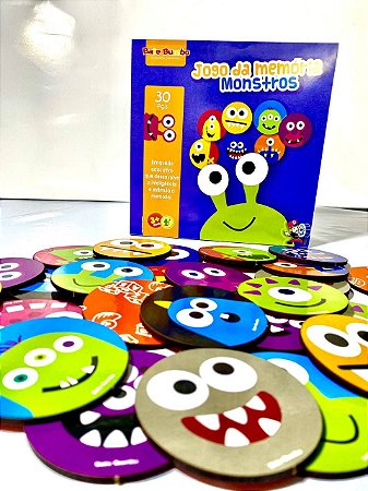 Jogo Da Memoria - Monstros