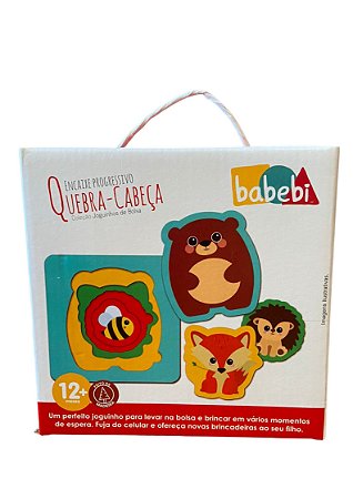 Joguinho De Bolsa - Quebra Cabeça - BaBeBi