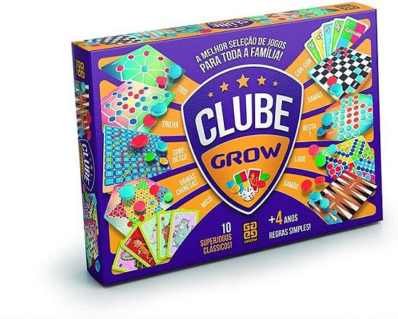 Clube - 10 Super Jogos - Grow