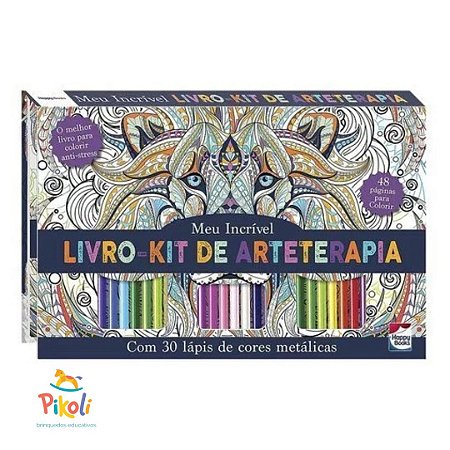 Livro - Kit De Arteterapia - Para Colorir