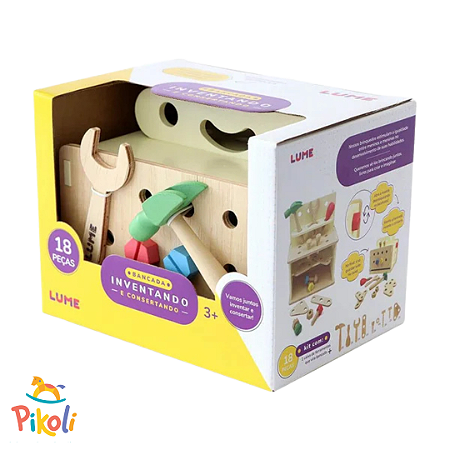 Bancada Inventando e Consertando - Lume