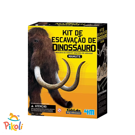 Kit de Escavação de Esqueleto - Mamute
