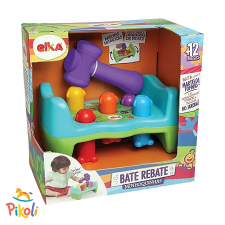 Bate Rebate - Minhoquinhas - Elka