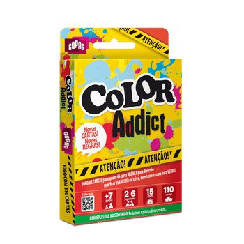 BRINQUEDO JOGO DE CARTAS LULUCA COLOR ADDICT - COPAG 89769