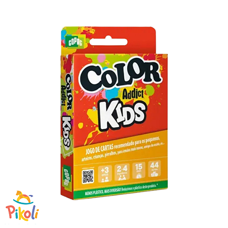 Jogo De Cartas - Color Addict Kids