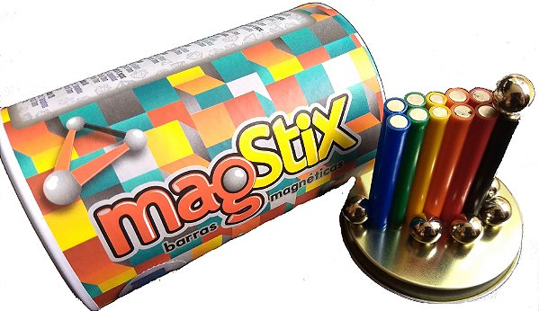 Magstix - Kit 20 Peças Colorido