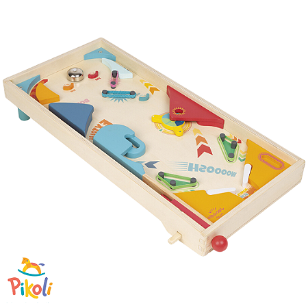 Fliperama - Super Pinball De Madeira - Janod