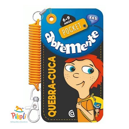 Livro - Abremente Pocket - Quebra Cuca - 6 a 9 Anos