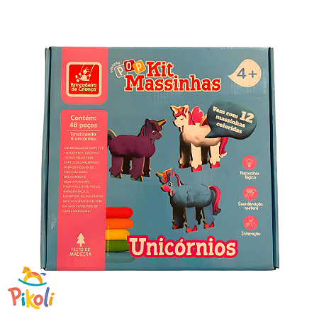 Kit Massinha Pop - Unicornio