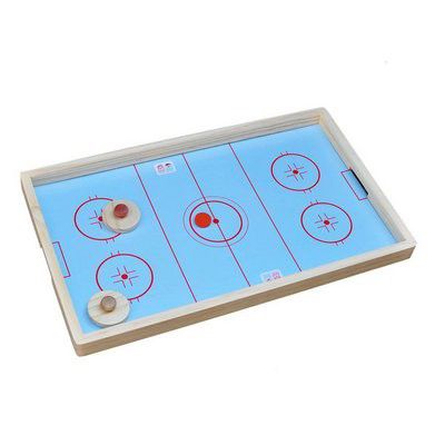 Mini Mesa Hockey Brinquedo Róquei Madeira Tabuleiro Infantil