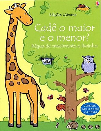 Cadê o Maior e o Menor? Régua de Crescimento