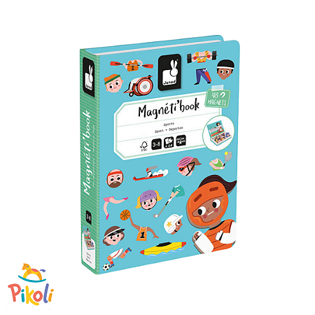 Livro Magnético - Esportes - Janod