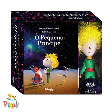 Livro - O Pequeno Principe C/ Pelúcia