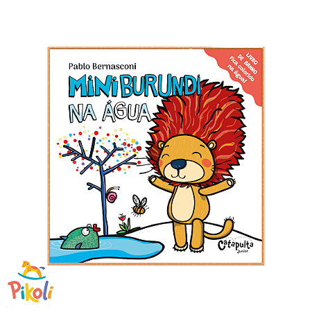 Livro - Banho - Mini Burundi Na Agua