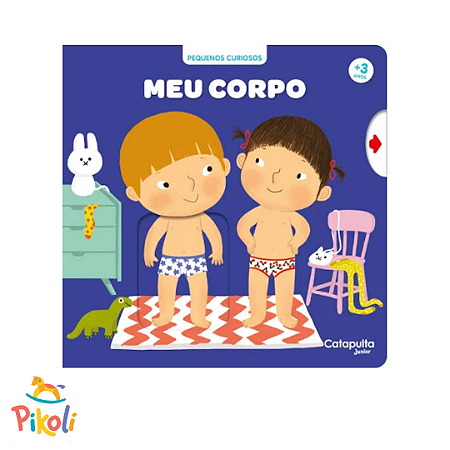 Livro - Pequenos Curiosos - Meu Corpo