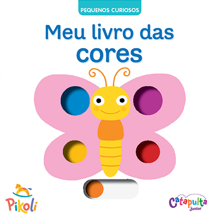 Livro - Pequenos Curiosos - Cores