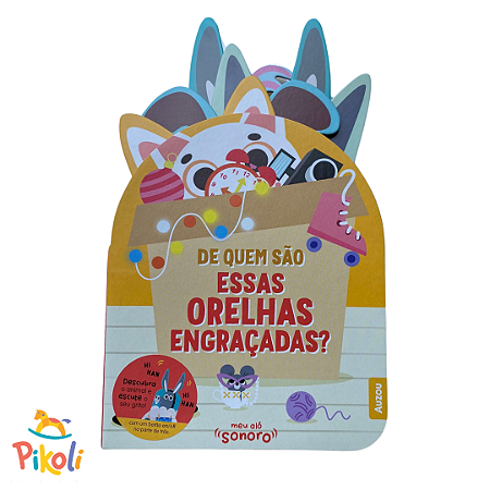 Livro - Meu Alô Sonoro - De Quem São Essas Orelhas Engraçadas