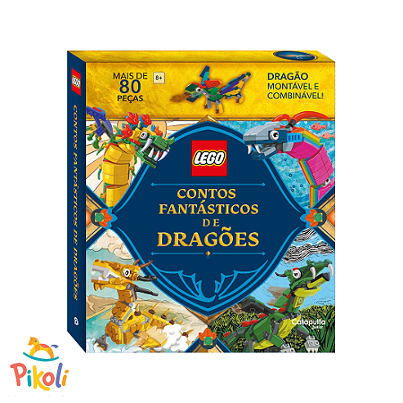 Livro - Lego Contos Fantasticos De Dragões