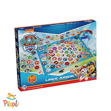 Jogo De Tabuleiro - Lince Patrulha Canina - Grow
