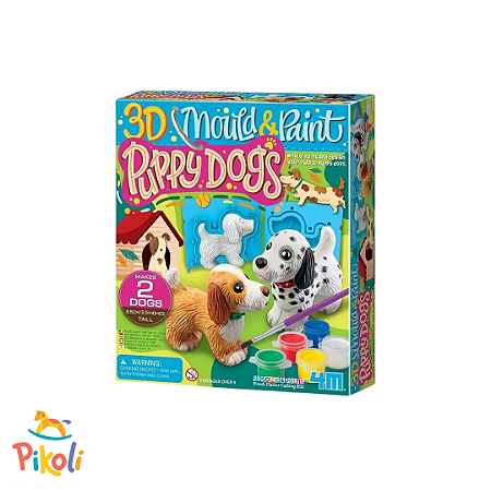 Molde e Pinte- Filhotinhos - 4M