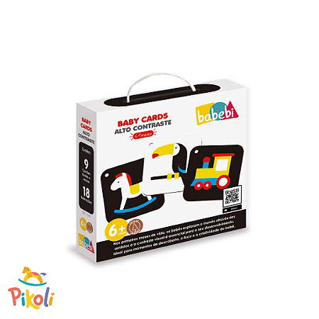 Baby Cards - Alto Contraste - (6 a 9 meses)