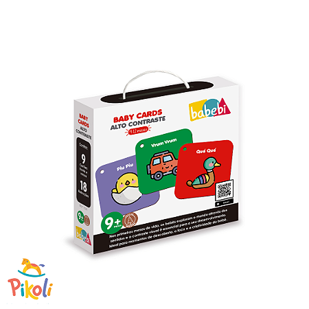Baby Cards - Alto Contraste - (9 a 12 meses)