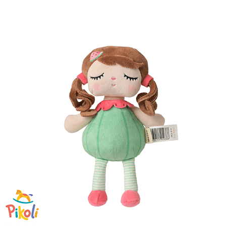 Boneca Metoo -  Mini Angela Frutas Melancia