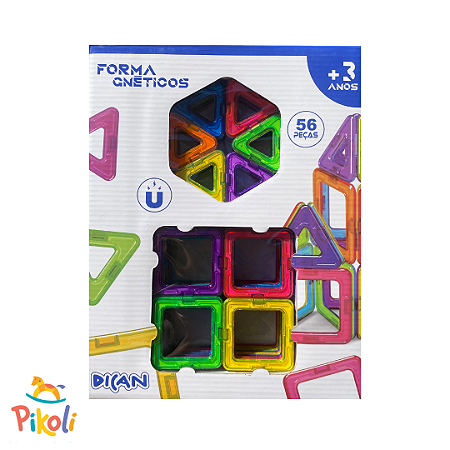 Formagnéticos - 56 Peças