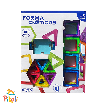 Formagnéticos - 40 Peças