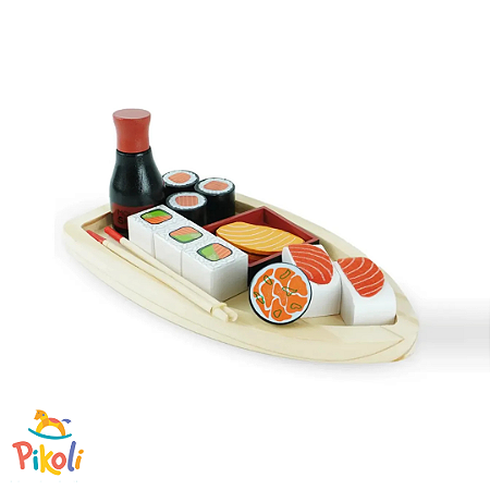 Coleção Comidinhas - Kit Sushi