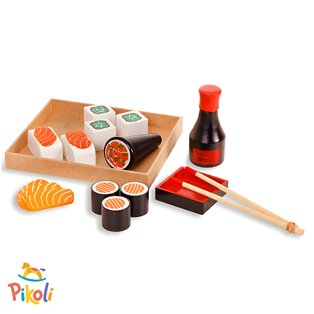 Coleção Comidinha - Kit Sushi