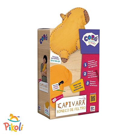 Livro - Meu Kit De Artesanato Criativo: Capivara