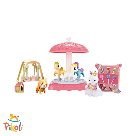 Casinha Feliz - Parque De Diversões - Carrossel