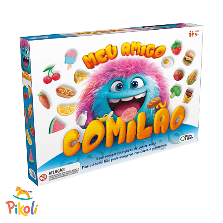 Jogo De Tabuleiro - Meu Amigo Comilão - Pais E Filhos