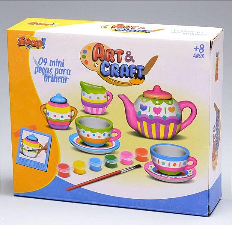 Mini Coleção Art Craft - Kit Louças