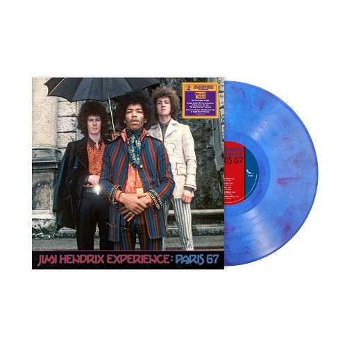 Jimi Hendrix - The Jimi Hendrix Experience - Paris 67 [RSD 2021 Blue & Red Mixed]