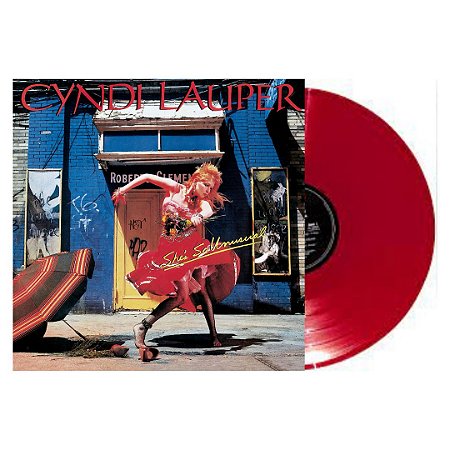 Cyndi Lauper - She's so unusual (Limited Red Edition) LP